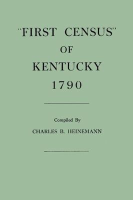 First census of Kentucky, 1790.