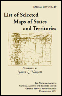 List of selected maps of states and territories,