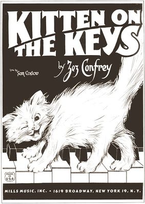 Kitten on the keys : novelty fox-trot : for violin and piano