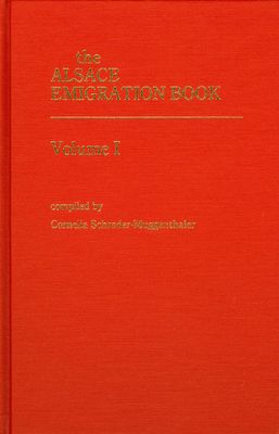 The Alsace emigration book