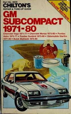 GM subcompact 1971-80