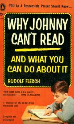 Why Johnny can't read : and what you can do about it