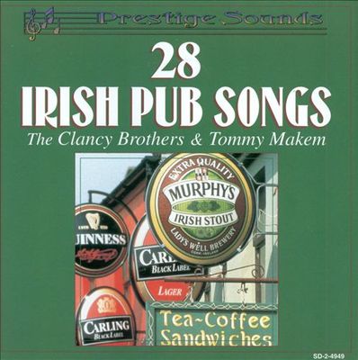 28 Irish pub songs