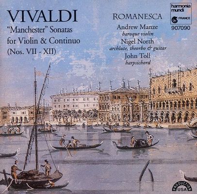"Manchester" sonatas : for violin & continuo (nos. VII-XII)