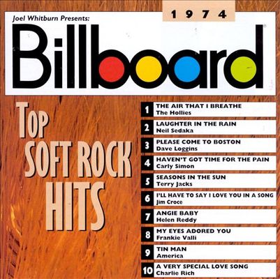 Billboard top soft rock hits, 1974