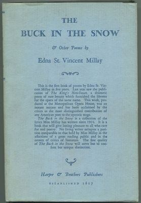 The buck in the snow, & other poems,