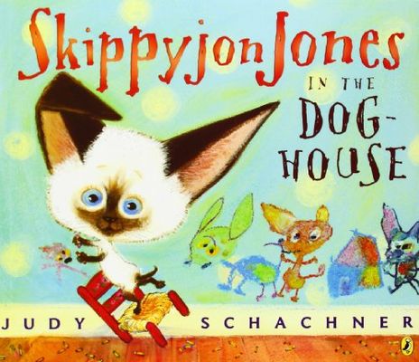 Skippyjon Jones in the doghouse
