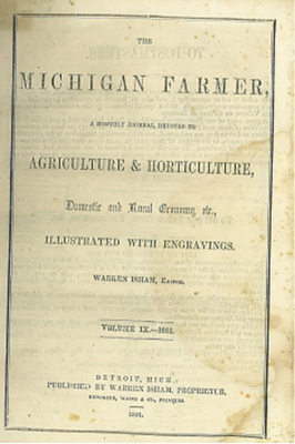 Michigan farmer.