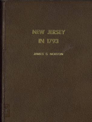 New Jersey in 1793 : an abstract and index to the 1793 militia census of the state of New Jersey