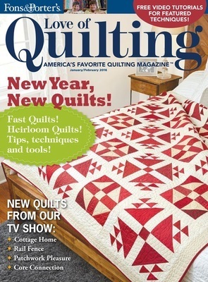 Fons and Porter's for the love of quilting.