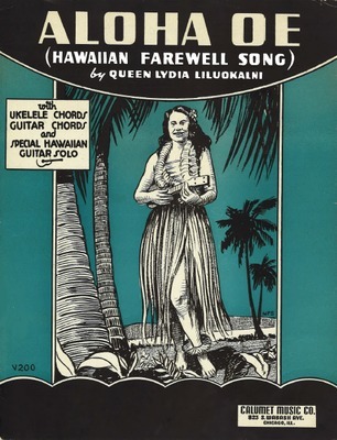 Aloha oe : Hawaiian farewell song
