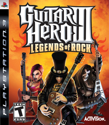 Guitar hero III : legends of rock. (PS3)