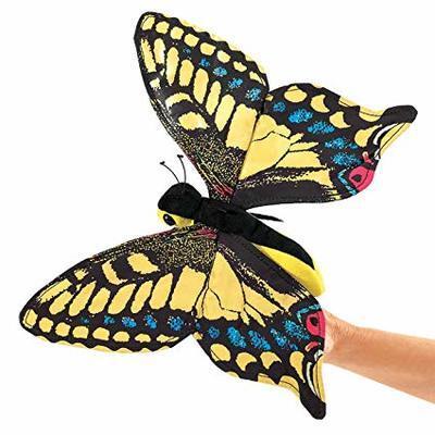 Swallowtail butterfly puppet.