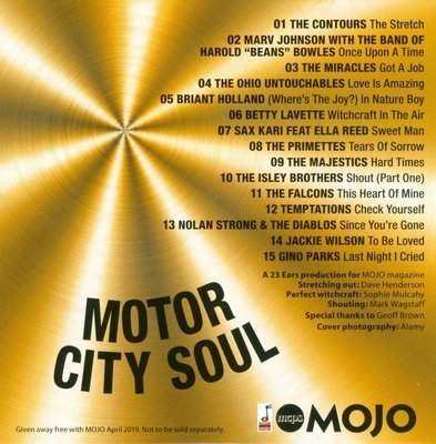 Mojo presents. Motor city soul : 15 nuggets that made Detroit move.
