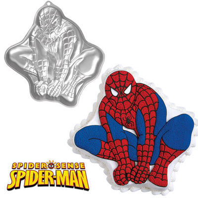 Spider-man cake pan.