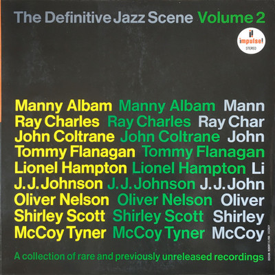 The Definitive jazz scene. Volume 2. (VINYL)