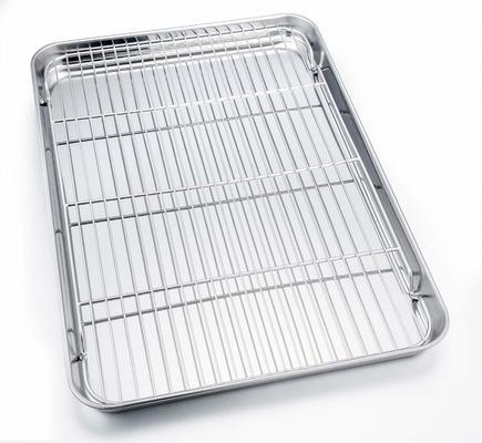 Cookie sheet and cooling rack set