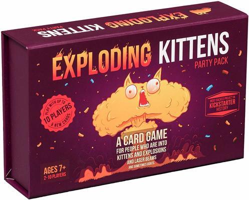 Exploding kittens party pack: a card game for people who are into kittens and explosions and laser beams and sometimes goats