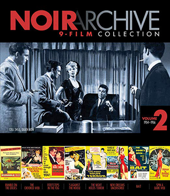 Noir archive 9-film collection. Volume 2, 1954-1956 [Blu-ray]