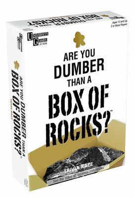 Are you dumber than a box of rocks? : trivia race