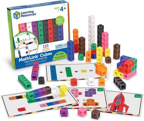 S.T.E.M. kit Jr. : MathLink cubes.
