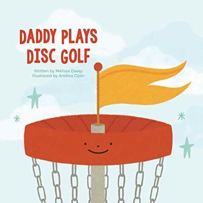 Daddy plays disc golf