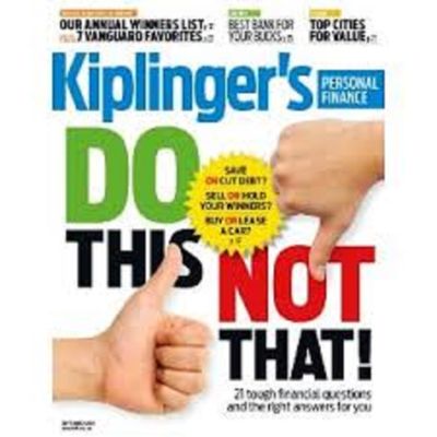 Kiplinger's personal finance.