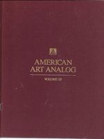 American art analog, Vol. 3: 1874-1930