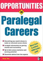 Opportunities in paralegal careers