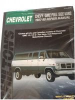 Chevy/GMC full size vans, 1987-90 : repair manual