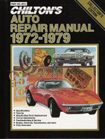 Chilton's Auto Repair Manual, Mass-produced American Cars 1972-1979.