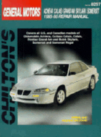 Chilton's General Motors:  Achieva, Calais, Grand Am, Skylark, Somerset 1985-95 repair manual.
