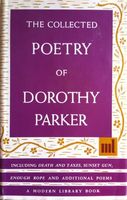 Collected poetry of Dorothy Parker