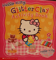 Hello Kitty glitter clay activity book