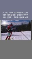 Fundamentals of cross-country skiing technique