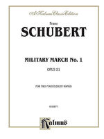 Military march = Marche militaire : op. 51, no. 1