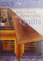 Sewing with Nancy. Fold & finish reversible quilts