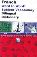 English-French, French-English : word to word bilingual dictionary