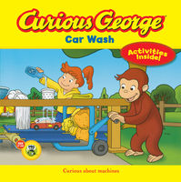 Curious George. Car wash
