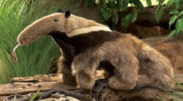 Anteater puppet
