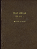 New Jersey in 1793 : an abstract and index to the 1793 militia census of the state of New Jersey