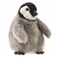 Baby emperor penguin puppet.