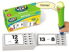 S.T.E.M. kit : Power pen learning cards : Subtraction