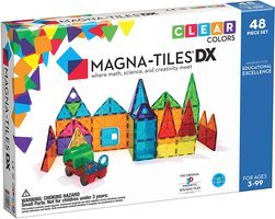 S.T.E.M. Kit JR. : Magna-tiles DX : where math, science, and creativity meet : 48 piece set.