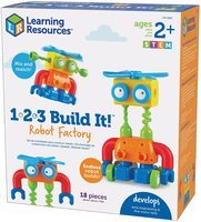 S.T.E.M. Kit JR. : 1-2-3 Build It! robot factory