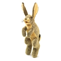 Jack rabbit puppet