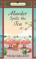 Murder spills the tea (LARGE PRINT)