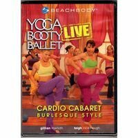 Yoga booty ballet live. Cardio cabaret burlesque style.