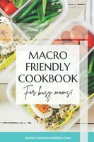 Macro friendly cookbook for busy moms!