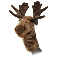 Moose stage puppet.